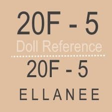 Ellanee Doll Company doll mark 20F-5