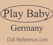 German doll mark Play Baby Germany