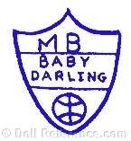 Morimura doll mark MB Baby Darling
