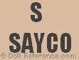 Schoen & Yondorf Company doll mark SAYCO, S