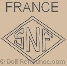 Societe Nobel Francaise doll mark SNF