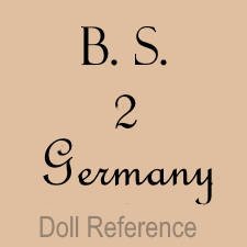 German doll mark B. S. Germany
