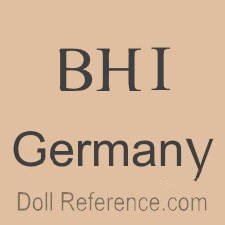 German doll mark BHI