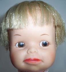1966 American Character Pouting Penny doll, 13"