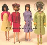 Barbie Goes Braniff airline hostess 1967 by Pucci
