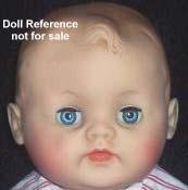 1958 Cameo Peanut doll, 18 1/2"