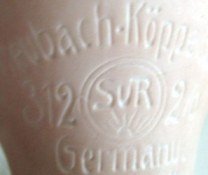 E. Heubach Koppelsdorf 312 SUR Germany doll mark