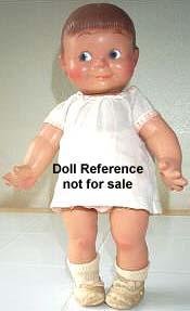 1946 Cameo Giggles doll, 15"