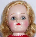 1952-1954 Ideal Mary Hartline doll face