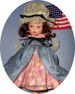 Nancy Ann Storybook 1938 Colonial Dame doll