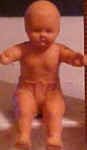 1940s Reliable Dollhouse Baby doll, 2"