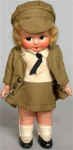 1945 Reliable Standing doll, 8"