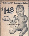 Sears 1916 Baby Ruth Character Dolls ad