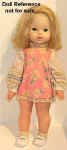 1969 Mattel Sketchy doll, 19"