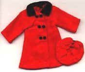 Car coat & beret to Travel set