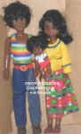 Hal, Hattie & Baby Hon, happy family dolls