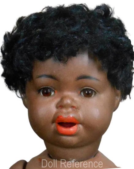 Schtzmeister & Quendt black baby doll mold 251 Germany face
