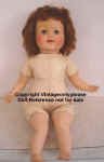 1952-1955 American Character Chuckles doll, 18" 