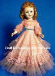 1953 American Character Sweet Sue doll, 18" in cotillion gown