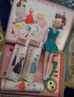 Butterick Doll Mannequin Dressmaker Sewing Kit 1940s