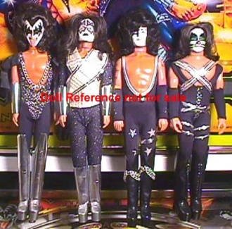 1978 Mego Kiss Rock group dolls