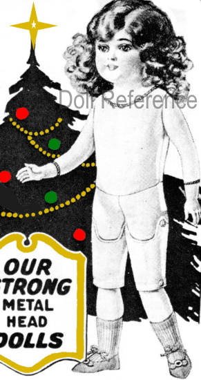 1922 Sears Violet doll Christmas ad