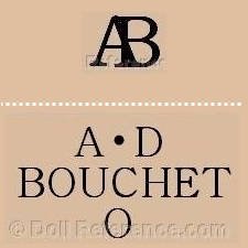 Adolphe- Henri Bouchet doll mark AD