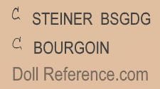 J. Bourgoin doll mark c Steiner BSGDG c Bourgoin