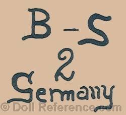 H. Buhl & Sohn doll mark B-S 2 Germany