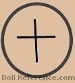 doll mark Circle X