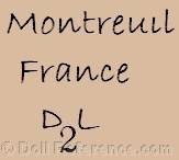 Damerval & Laffranchy Frres doll mark Montreuil France DL