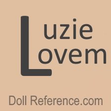 Louisiana M. Davis doll mark Luzie Lovem