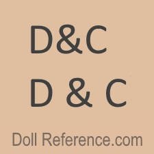Dee & Cee doll mark D & C
