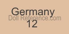 German doll mark Germany 12