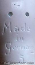 X Made in Germany 5 doll mark, unknown