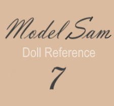 German doll mark Model Sam 7