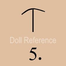 German doll mark T 5.