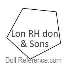 R. Hovenden & Sons doll mark Lon RH don  & Sons