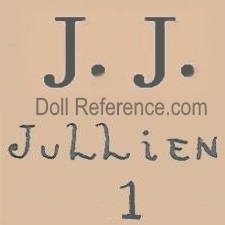 Jullien doll mark Jullien, Jullien JJ, Jullien J. Jne