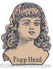 Simon Junghans doll mark Papp Head