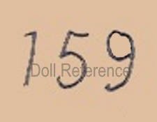 Kley & Hahn doll mark 159 mold