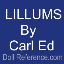 Lillums by Carl Ed doll mark label