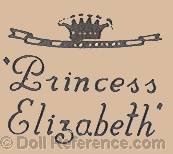 Joseph Love Doll Co doll mark Princess Elizabeth 1935