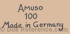 August Muller doll mark doll mark AMUSO 100 Germany