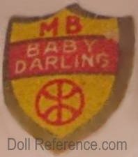 Morimura label doll mark MB Baby Darling
