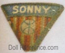 Morimura doll mark Sonny label