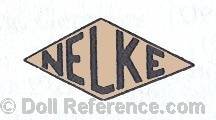 Nelke Corp. cloth doll mark 