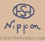 Nippon doll mark HS inside a circle Nippon (Japan)