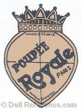 G. Ourine Poupée Royale Paris doll mark