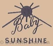 Sears doll mark label Baby Sunshine